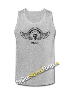 VOLBEAT - Mens Vest Tank Top - šedé