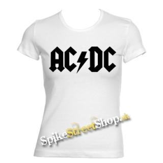 AC/DC - Logo - biele dámske tričko