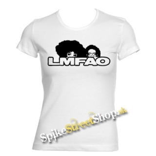 LMFAO - Logo - biele dámske tričko