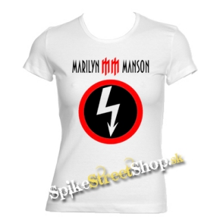 MARILYN MANSON - The Cult - biele dámske tričko