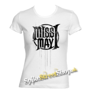 MISS MAY I - Logo - biele dámske tričko