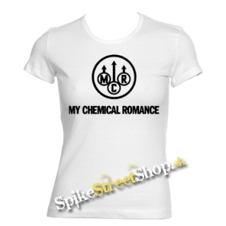 MY CHEMICAL ROMANCE - Logo - biele dámske tričko