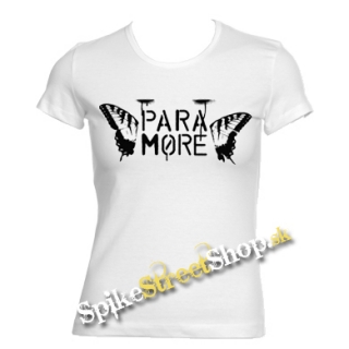PARAMORE - Butterfly - biele dámske tričko
