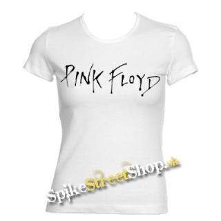 PINK FLOYD - Logo - biele dámske tričko