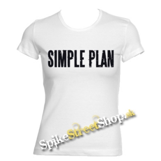 SIMPLE PLAN - Logo - biele dámske tričko