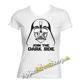 STAR WARS - Join The Dark Side - biele dámske tričko