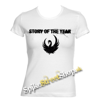 STORY OF THE YEAR - Logo - biele dámske tričko