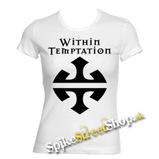 WITHIN TEMPTATION - Logo - biele dámske tričko