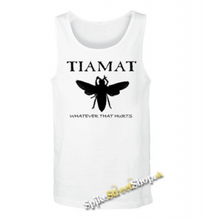TIAMAT - Whatever That Hurts - Mens Vest Tank Top - biele
