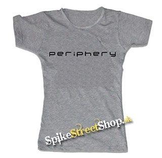 PERIPHERY - Logo 2 - šedé dámske tričko