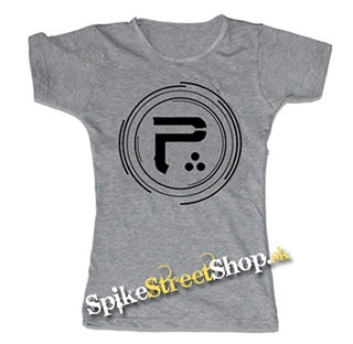 PERIPHERY - Logo - šedé dámske tričko