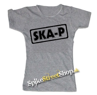 SKA-P - šedé dámske tričko