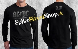 AC/DC - Back In Black - čierne pánske tričko s dlhými rukávmi