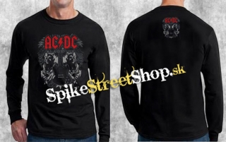 AC/DC - Black Ice - čierne pánske tričko s dlhými rukávmi