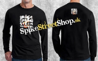 BRUCE SPRINGSTEEN - Wrecking Ball - čierne pánske tričko s dlhými rukávmi