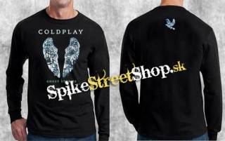 COLDPLAY - Ghost Stories - čierne pánske tričko s dlhými rukávmi