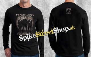 DEPECHE MODE - Band - čierne pánske tričko s dlhými rukávmi