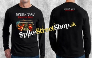 GREEN DAY - Revolution Radio - čierne pánske tričko s dlhými rukávmi