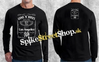 GUNS N ROSES - Los Angeles - čierne pánske tričko s dlhými rukávmi