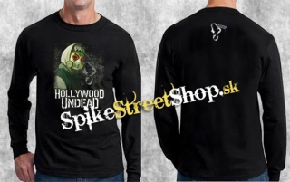HOLLYWOOD UNDEAD - Mask - čierne pánske tričko s dlhými rukávmi