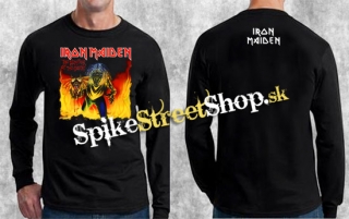IRON MAIDEN - The Number Of The Beast 2 - čierne pánske tričko s dlhými rukávmi