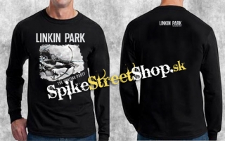 LINKIN PARK - The Hunting Party Paint - čierne pánske tričko s dlhými rukávmi