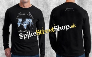 METALLICA - Garage - čierne pánske tričko s dlhými rukávmi