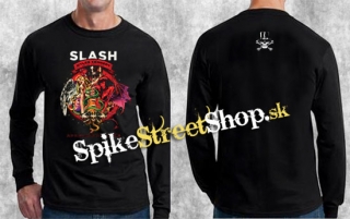 SLASH - Apocalyptic Love - čierne pánske tričko s dlhými rukávmi