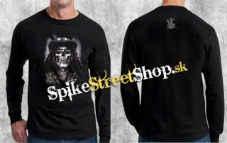 SLASH - Rock n Roll - čierne pánske tričko s dlhými rukávmi
