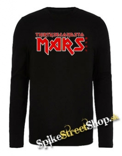 30 SECONDS TO MARS - Iron Maiden - čierne pánske tričko s dlhými rukávmi