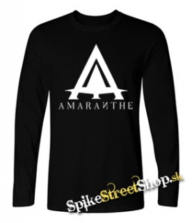 AMARANTHE - Logo - čierne pánske tričko s dlhými rukávmi