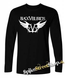 BLACK VEIL BRIDES - Wings Logo - čierne pánske tričko s dlhými rukávmi