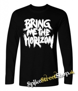 BRING ME THE HORIZON - Painted Logo - čierne pánske tričko s dlhými rukávmi