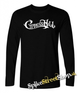 CYPRESS HILL - Logo - čierne pánske tričko s dlhými rukávmi