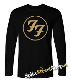 FOO FIGHTERS - Logo - čierne pánske tričko s dlhými rukávmi