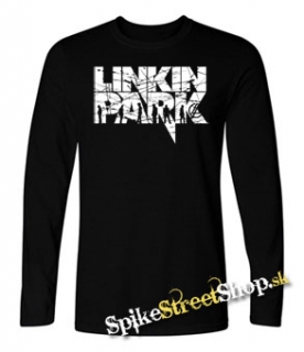 LINKIN PARK - Logo & Band - čierne pánske tričko s dlhými rukávmi
