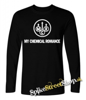 MY CHEMICAL ROMANCE - Logo - čierne pánske tričko s dlhými rukávmi