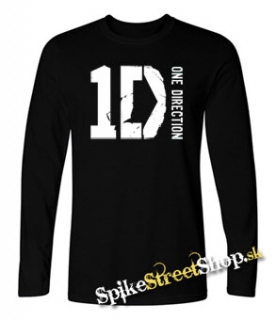 ONE DIRECTION - Logo - čierne pánske tričko s dlhými rukávmi