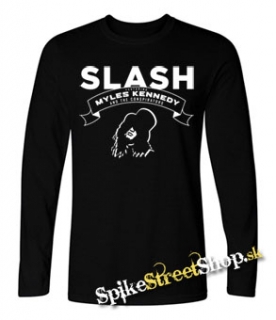 SLASH - Conspirator - čierne pánske tričko s dlhými rukávmi