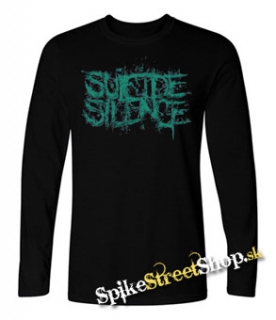 SUICIDE SILENCE - Logo - čierne pánske tričko s dlhými rukávmi