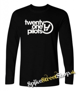TWENTY ONE PILOTS - Logo - čierne pánske tričko s dlhými rukávmi
