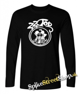 ZZTOP - White Cowboy - čierne pánske tričko s dlhými rukávmi