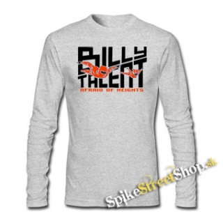 BILLY TALENT - Afraid Of Height Base Jump - šedé pánske tričko s dlhými rukávmi