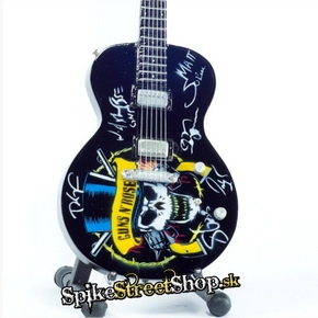 Gitara GUNS N ROSES - GIBSON LESPAUL GUNS N ROSES TRIBUTE - Mini Guitar USA