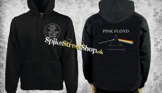 PINK FLOYD - Dark Side - čierna pánska mikina na zips
