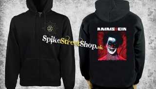 RAMMSTEIN - Clown - čierna pánska mikina na zips