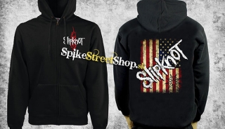 SLIPKNOT - American Portrait - čierna pánska mikina na zips