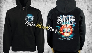 SUICIDE SILENCE - You Can´t Stop Me - čierna pánska mikina na zips