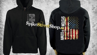 SYSTEM OF A DOWN - American Portrait - čierna pánska mikina na zips