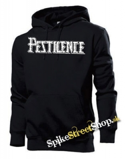 PESTILENCE - Logo - čierna pánska mikina